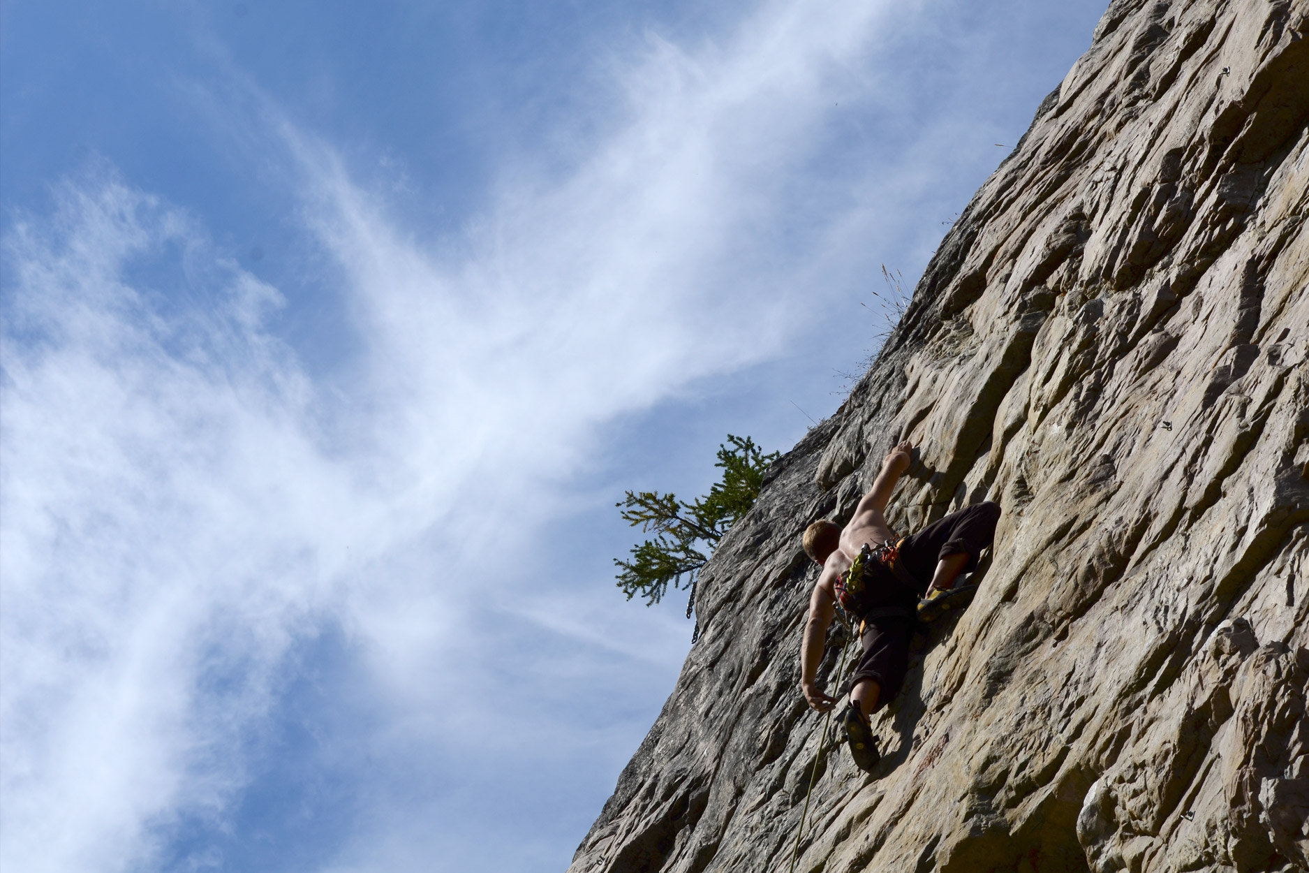 Rock Climbing and Bouldering in Yoho National Park