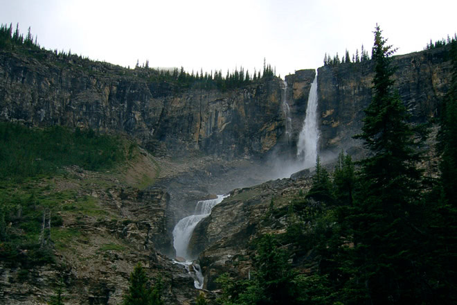 Waterfalls in Yoho National Park